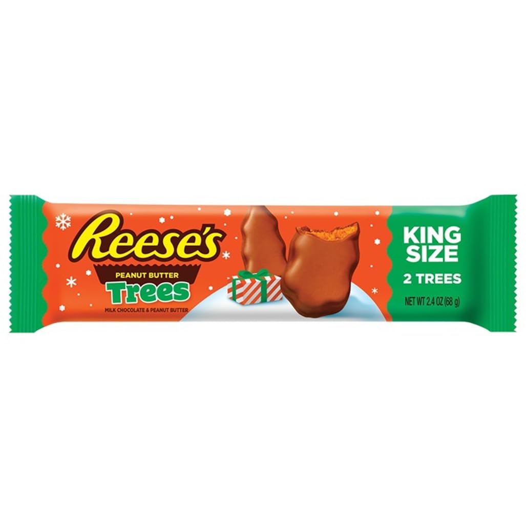 Milk Chocolate with Peanut Butter Trees King Size - 68g