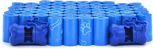 Vista 29 de Best Pet Supplies - Bolsas para limpieza de excremento de perro (240 bolsas) para limpieza de desechos, reemplazos de rollo para paseos y viajes al