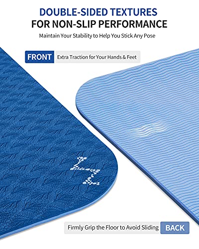 CAMBIVO Extra Thick Yoga Mat for Women Men Kids - Image 3