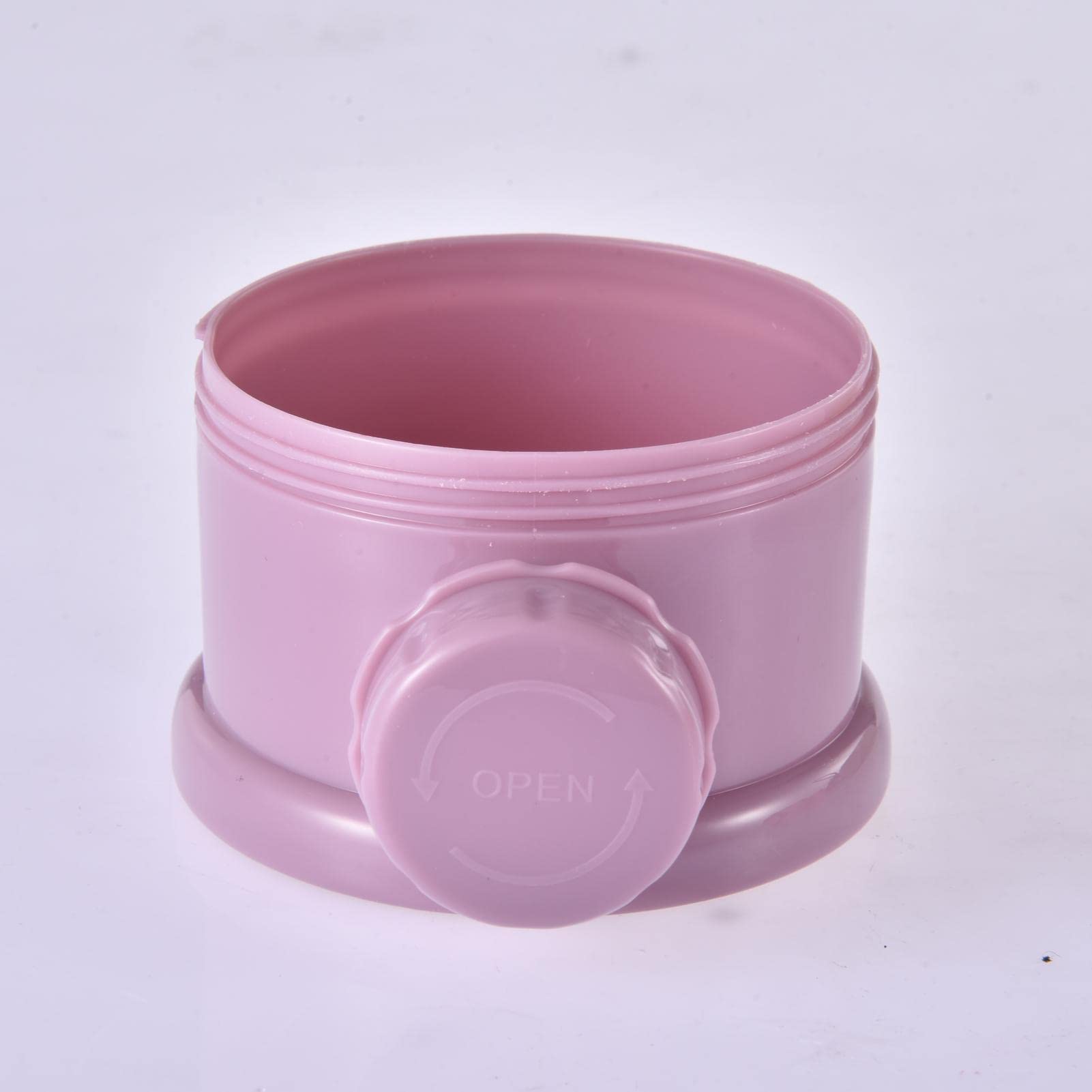 Dispenser Rotante Per Latte In Polvere – Contenitore Portatile A 4 Scomparti In PP Per Viaggi E Alimenti Complementari