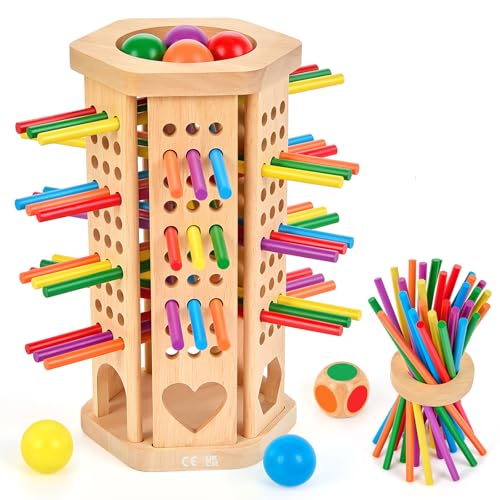 Juego de Mesa Montessori de Madera para Niños miniatura 1