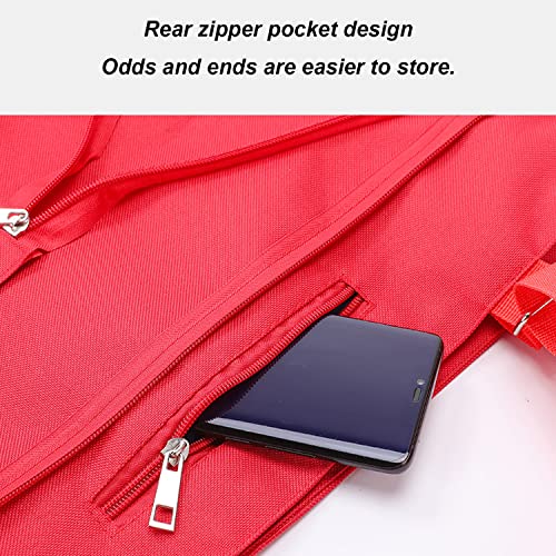 ArtsPavilion Faltender Einkaufswagen, Supermarkt-Trolley-Tasche der großen Kapazität, multifunktionale einziehbare Speicher-Wiederverwendbare tragbare Faltbare Trolley-Tasche Gray – Bild 5