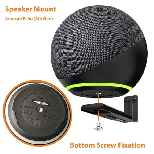 Depth Adjustabl Soundbar Wall Mount Bracket ,Soundbar Shelf Under TV, Black - image 7