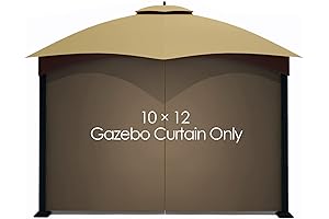 Premium Gazebo Privacy Curtains: Shield Your Outdoor Oasis for Enhanced Comfort