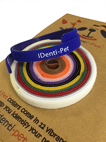 Vet Fleece Halsband für Kätzchen und Hundewelpen, weich, verstellbar und wiederverwendbar, 12 Stück