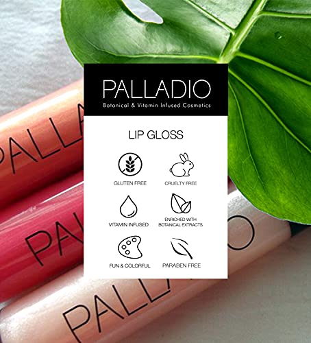 Palladio-Lip-Gloss-Pink-Candy-Non-Sticky-Lip-Gloss-Contains-Vitamin-E-and-Aloe-Offers-Intense-Color-and-Moisturization-Minimizes-Lip-Wrinkles-Softens-Lips-with-Beautiful-Shiny-Finish Palladio Lip Gloss, Pink Candy, Non-Sticky Lip Gloss, Contains Vitamin E and Aloe, Offers Intense Color and Moisturization, Minimizes Lip Wrinkles, Softens Lips with Beautiful Shiny Finish
