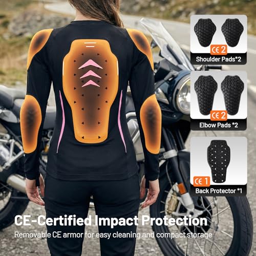 RSYSO Mesh Motorcycle Jacket Women