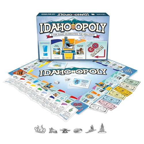 Juego de mesa Idaho-Opoly juego de estrategia familiar miniatura 2