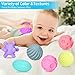 12 Pcs Sensory Balls for Toddlers 1-3, Sensory Baby Toys 6-12 Months, Montessori Toys for Babies 6-12 Months Squeeze Sensory, Infant Toys Soft Multi Ball Set Gifts with Bright Color Textured