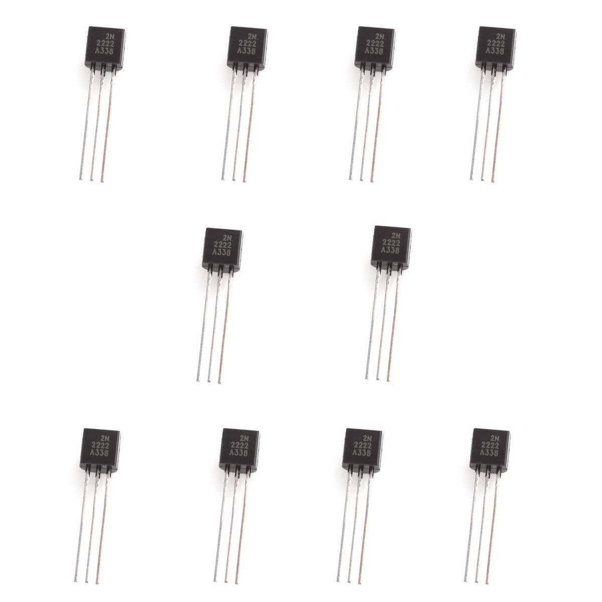 Robotbanao 2N2222 Npn To92 75V 0,8A Plastic Encapsulate High Speed Switching Transistor, (10 Pieces) (B08T77X912) Amazon Price History, Amazon Price Tracker