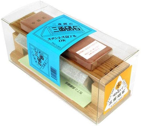 Three sides Whetstone #250#1000#4000 Japanese Blade Sharpening stone