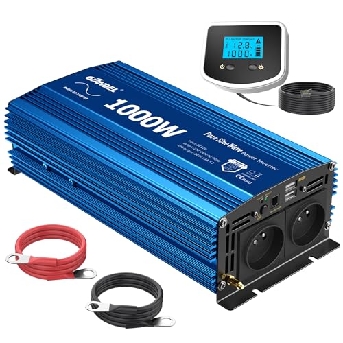 Onde Sinusoïdale Pure convertisseur 12V 220V GIANDEL pour protéger vos appareils