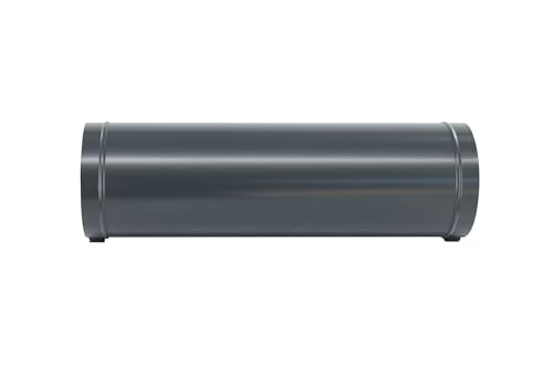 BURG-WÄCHTER Boîte à journaux fabriquée en Allemagne - En acier galvanisé - Rond - Diamètre : 400 x 120 mm - Anthracite (similaire à RAL 7016)