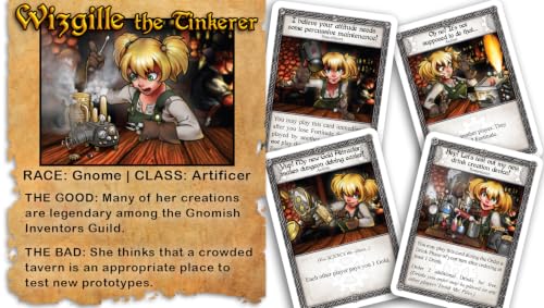 The Red Dragon Inn 3 juego de cartas de estrategia miniatura 6