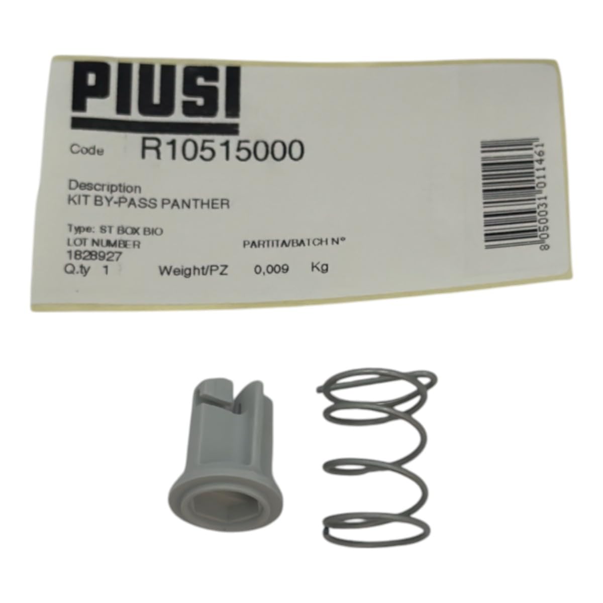 PIUSI Set Kit Ricambi Panther AC 56/72/90, completo di Guarnizione, Tenuta Albero Motore, Filtro, By-Pass, Set Palette + Molle