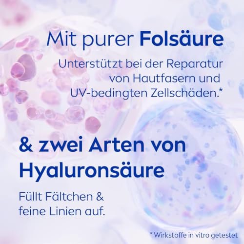 NIVEA Cellular Expert Filler Augen & Lippen Konturpflege, straffende Anti-Falten Augencreme mit Hyaluron- & Folsäure… – Ansicht 3