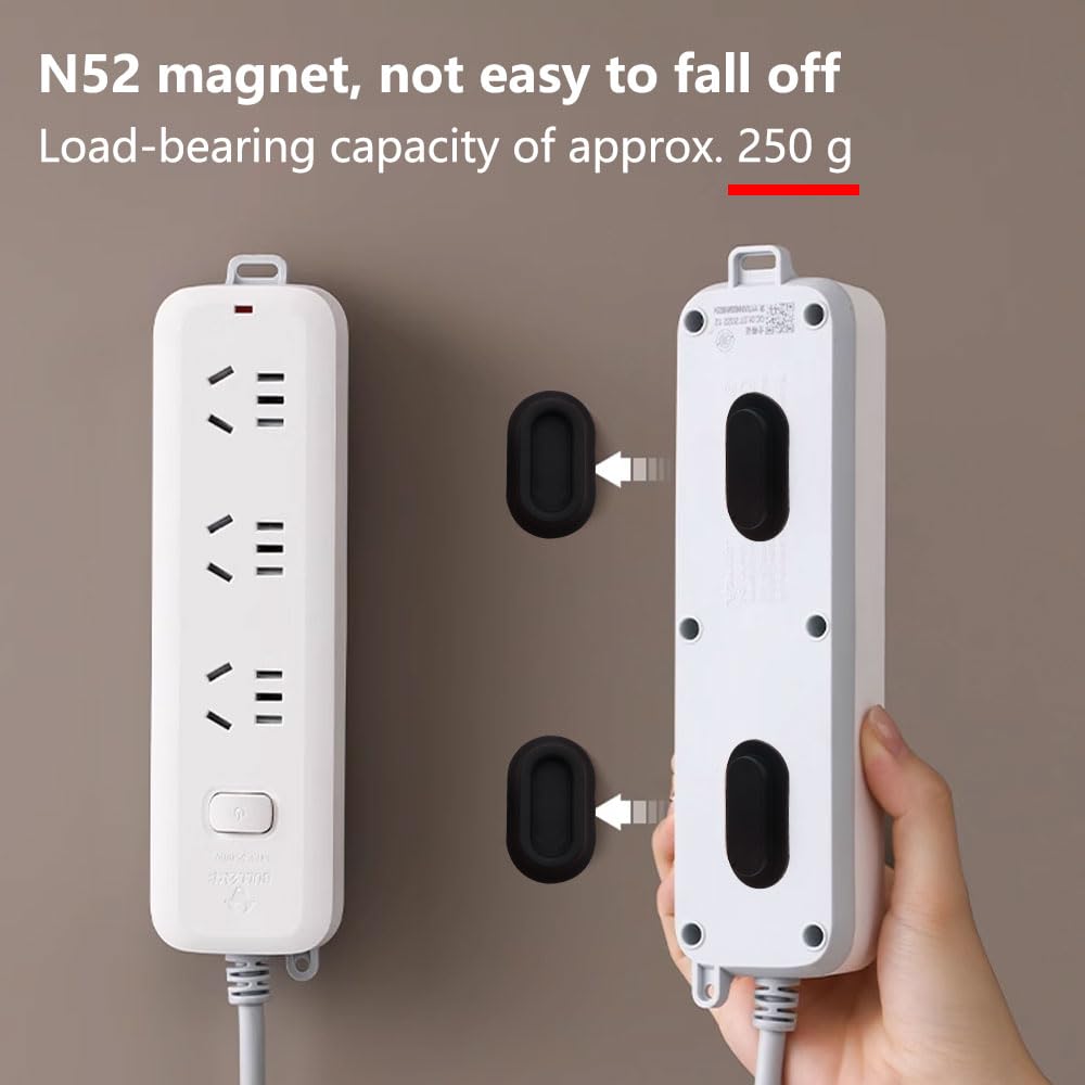 Supporto Magnetico Per Telecomando - 4 Pezzi, Adesivo, Per Parete O Scrivania, Silicone - Foto 14