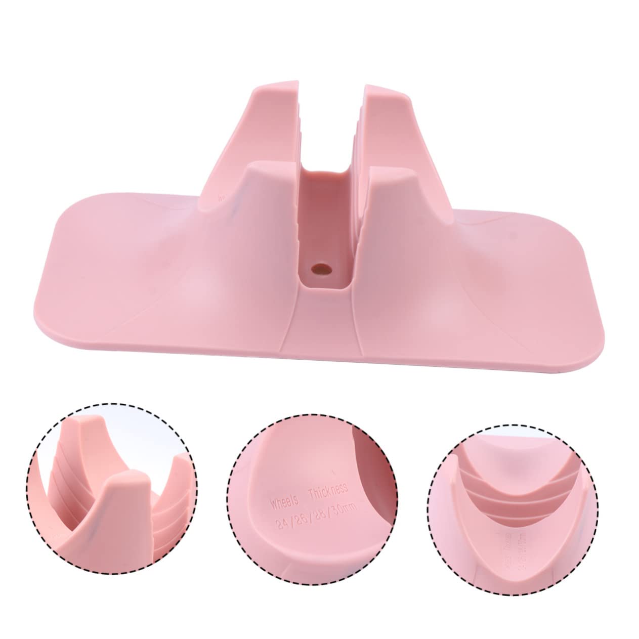 TOYANDONA Soporte para Scooter de Abs Fijación para Tornillos, Soporte de Almacenamiento para Patinete en Suelo o Jardín, 1 Unidad
