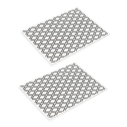 BEBEMOKO Beautiful Pattern Embossing Folders Set of Plastic Stencil Craft for Scrapbooking Decor Stencil