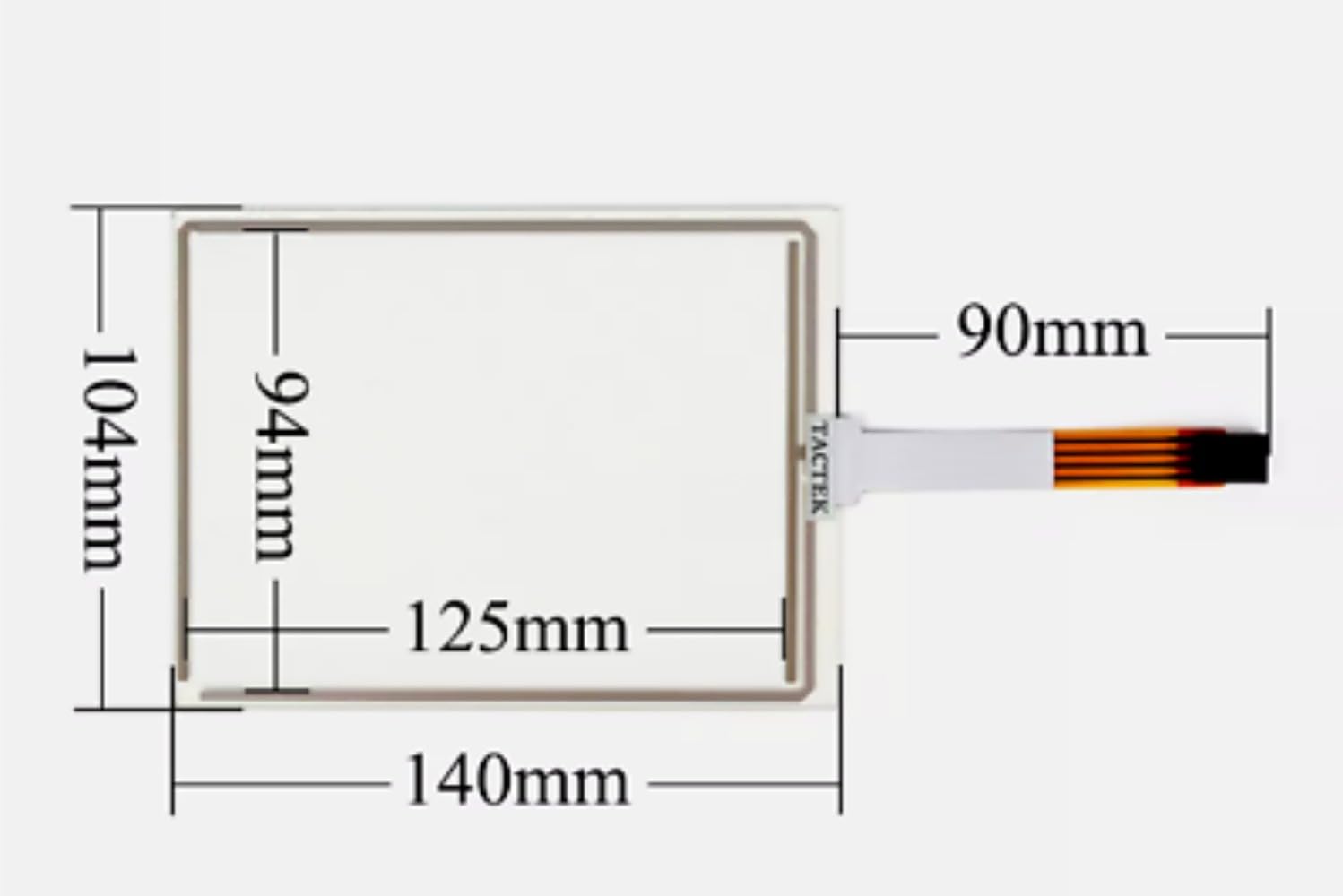 1 piece NQ5-SQ000-B touch screen NQ5-SQ000-B panel + membrane keyboard switch