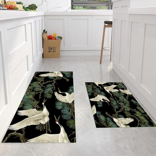 Alfombrilla de antifatiga lavable que protege tus suelos con estilo oriental 4