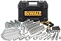 DEWALT Mechanics Tool Set, 1/4' & 3/8' & 1/2' Drive, SAE/Metric, 205-piece (DWMT81534)