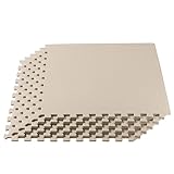 We Sell Mats 3/8 Inch Thick Multipurpose Exercise Floor Mat with EVA Foam, Interlocking Tiles,...