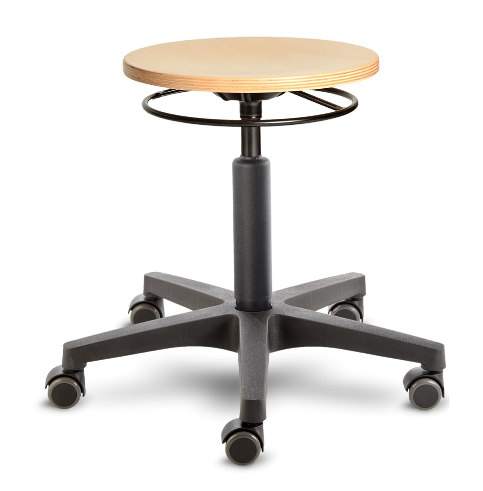 Prova Nova GmbH Werkstatt-, Roll- und Drehhocker 3531, abgedeckte...