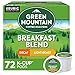 Green Mountain Coffee Roasters Breakfast Blend Decaf, Single-Serve Keurig K-Cup Pods, Light Roast Coffee, 72 Count