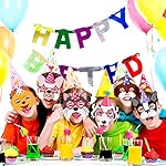 Zhanmai 12 Pcs Dog Party Masks for Kid Funny Soft Animal Masks Puppy Themed Decoration for Pet Costume - Image 3
