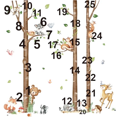 Vinilos decorativos animales bosque grande 160 cm miniatura 5