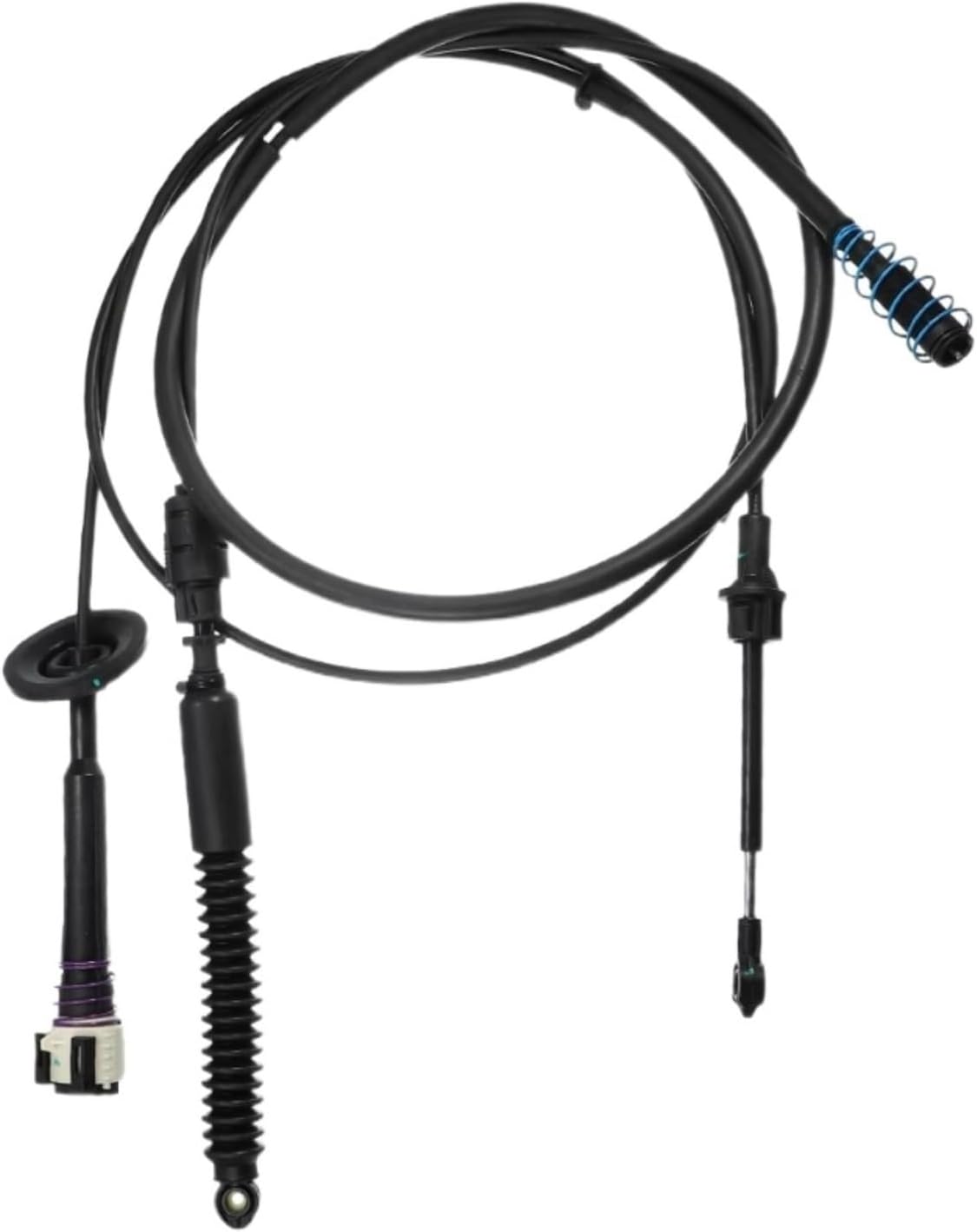 Trans Gear Shift Cable Compatible With GMC For Sierra 1500 2500 1999 2000 2001 2002 2003 2004 2005 2006 2007 2pcs Auto Gear Shift Transmission Shifter Cable 12477640