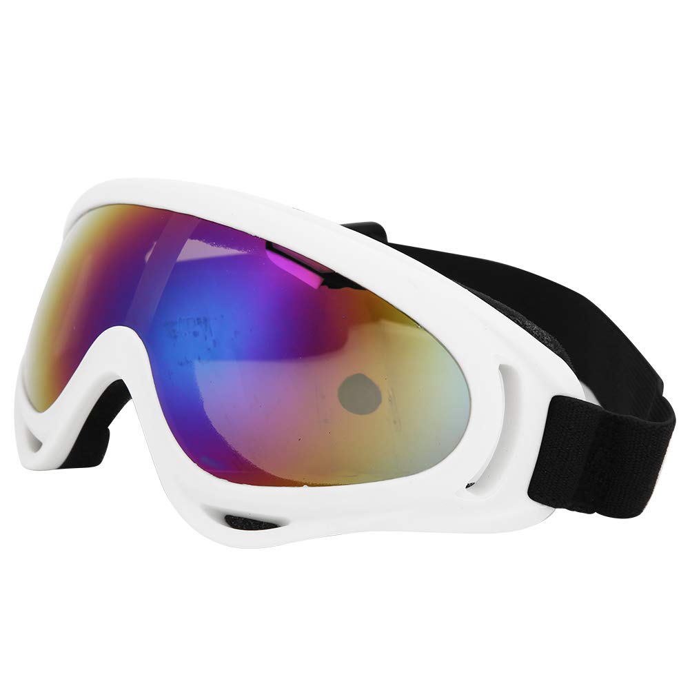 Sxhlseller Lunettes de Ski, pour Hommes Femmes, Enfants Filles Garçons, Lunettes de Snowboard, Protection UV, Anti-buée, Coupe-Vent, Sports de Plein Air, Moto, Cyclisme, Ski, Patinage