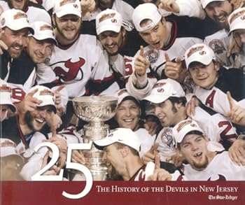 Hardcover 25: The History of the Devils in New Jersey Book