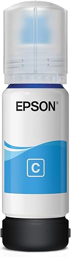 Epson 003 Ink Bottle (Cyan), Compatible with :L3110 /L3101/ L3150 / L4150 / L4160 / L6160 / L6170 / L6190 Printer Models