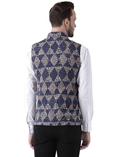 Image of KISAH Men's Art Silk Waist Coat
