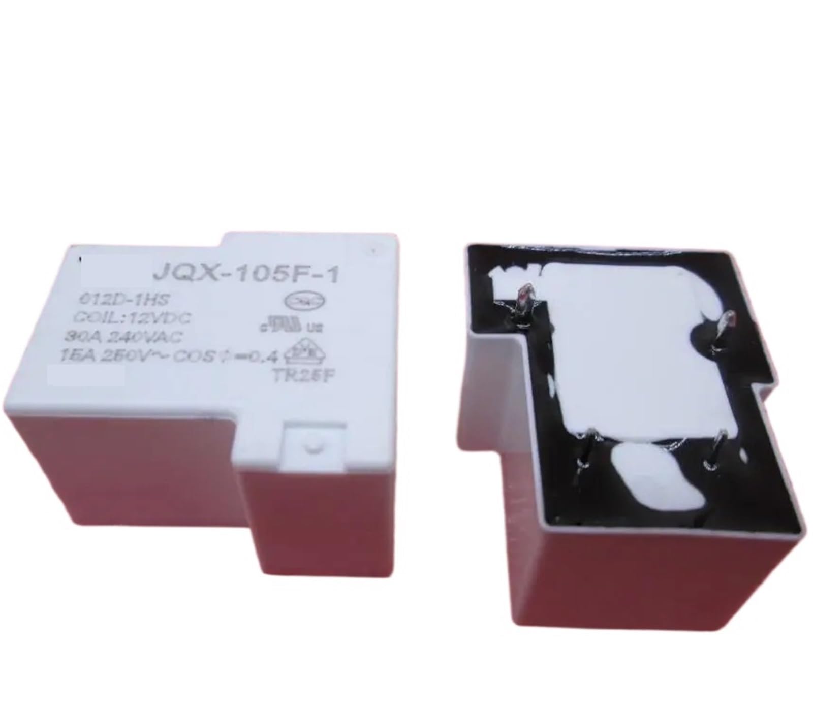 Relais HF105F-1 012D-1HS 12V haute capacité 15A 250V CA