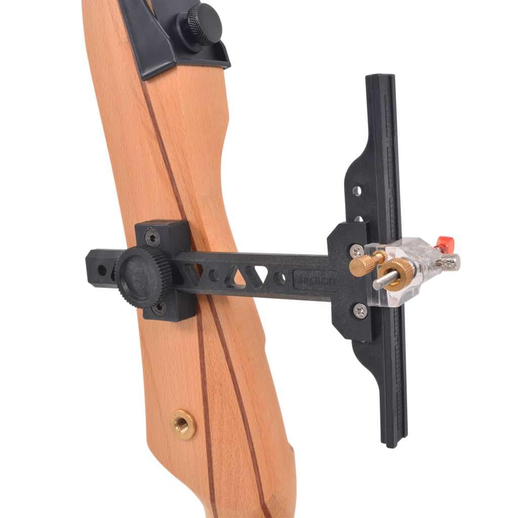 vidaXL Arco Ricurvo per Adulti Tiro a Segno Sportivo Elegante Robusto Preciso Sport per Principianti 173 cm 14,5 kg in Legno e Nylon