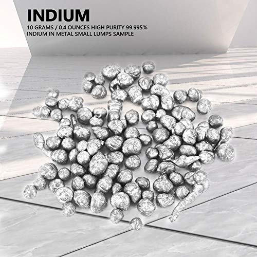 10 G/0,4 Oz in un piccolo campione di indio