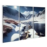 Décoration murale élégante pour n'importe quelle maison - Que ce soit pour le salon, la chambre, la cuisine, le couloir, la chambre d'enfant, le bureau ou le bureau, cette toile en plusieurs parties ajoute du caractère à n'importe quelle pièce et crée une ambiance de bien-être unique.