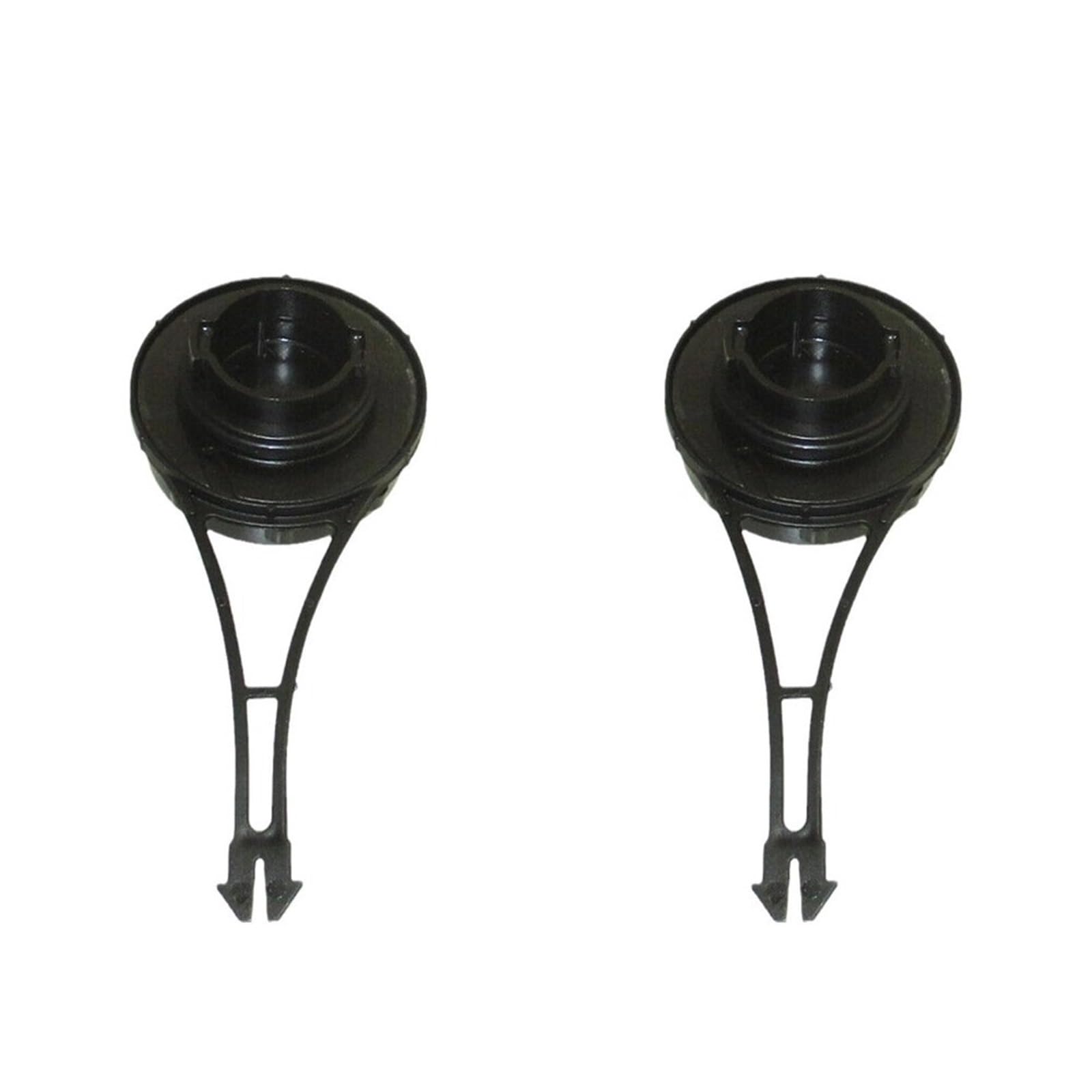 Para tapa de aceite cortacésped 799585 799684, sello plástico duradero para correa Tapón llenado combustible(2PCS)