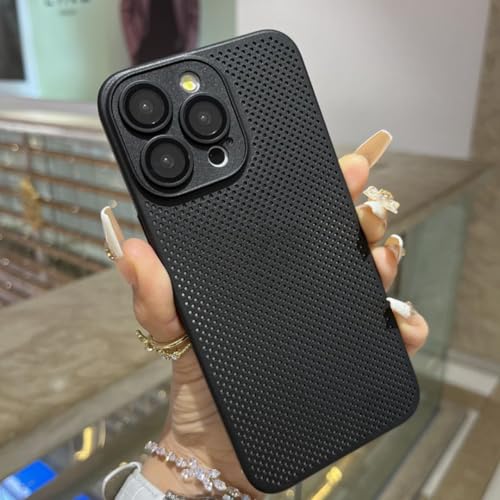 Coque anti chauffe iPhone 14 Pro Max respirante rigide mate pour batterie préservée