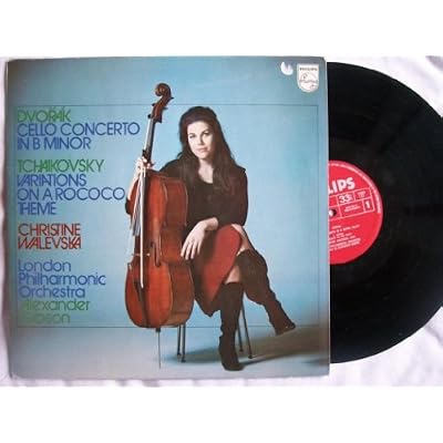 6500 224 CHRISTINE WALEVSKA Dvorak Cello Concerto etc vinyl LP