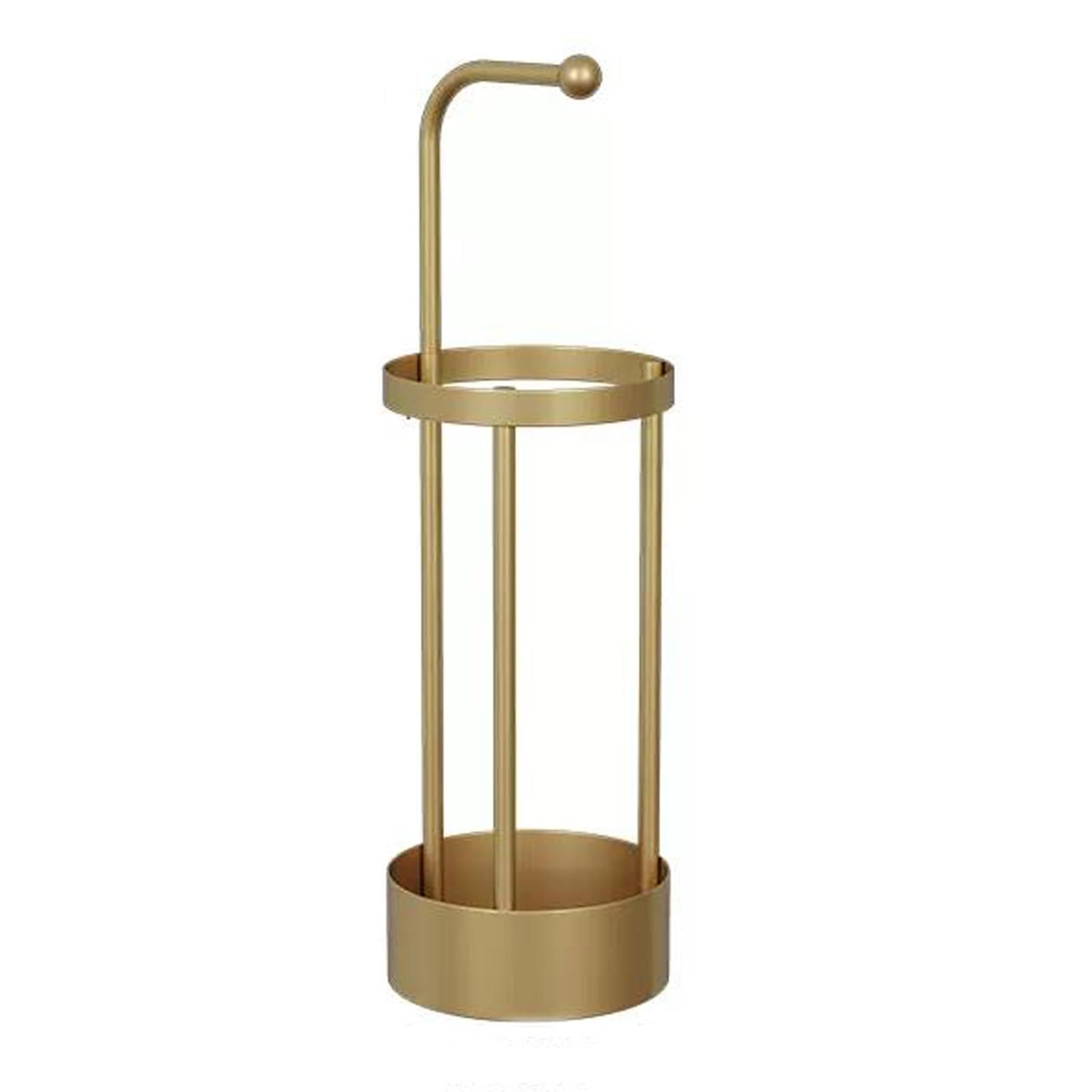 SONGYL-20249 Umbrella Stand Household Umbrella Storage Rack at the Entrance, Umbrella/Cane/Walking Stick/Wrapping Paper Holder, Stand, Organizer, for Home Office Entryway(Gold)