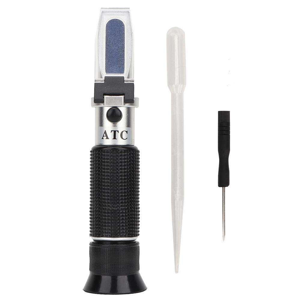 Xinwoer Beer Alcoholic Refractometer Wine Hydrometer HD Eyepieces can Free Adjustment,Range From 1.000~1.130 WSG