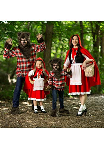 Disfraz completo Caperucita Roja para niñas S miniatura 6