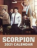 Scorpion 2021 Calendar: Scorpion 2021 Calendar 8.5x 11 inches
