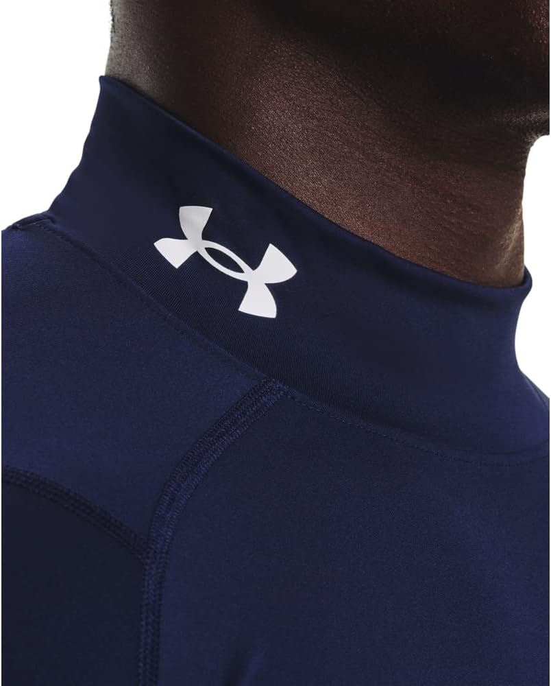 Under Armour Men's Heatgear Armour Mock Long Sleeve T-shirt - Image 4