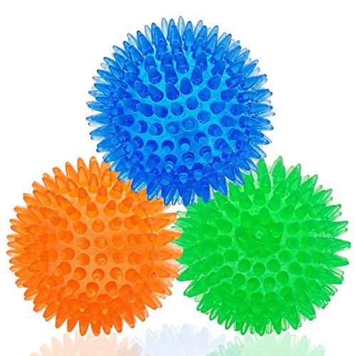 Dog-Balls-Squeaky-Small-Dog-Toys-Puppy-Toys-Dog-Chew-Toy-for-Small-Medium-Dogs-Interactive-Durable-Toys-Chewing-Cleaning-Teeth-Rubber-Dog-Ball-Pet-Teething