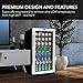 Whynter Beverage Refrigerator with Double-Layer Glass Door, 127-Can 3.1 Cu Ft Freestanding Drink Mini Fridge, BR-130SB, Stainless Steel